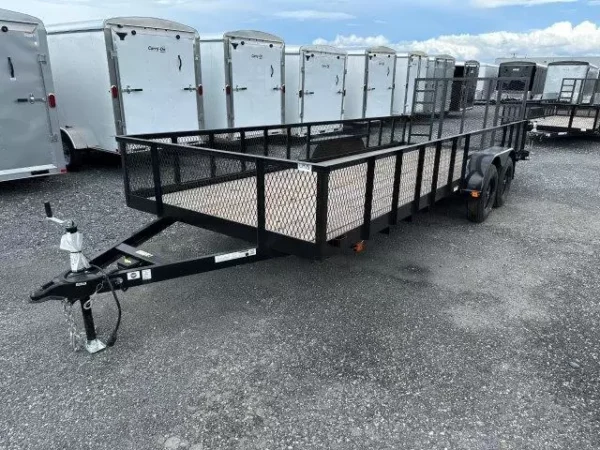 Carry-On 7 x 20 Landscape Utility Trailer – Mesh Sides - Image 5