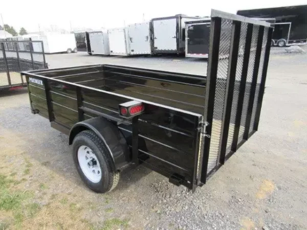 Premier 5 x 10 Landscape Utility Trailer – Steel Sides - Image 2