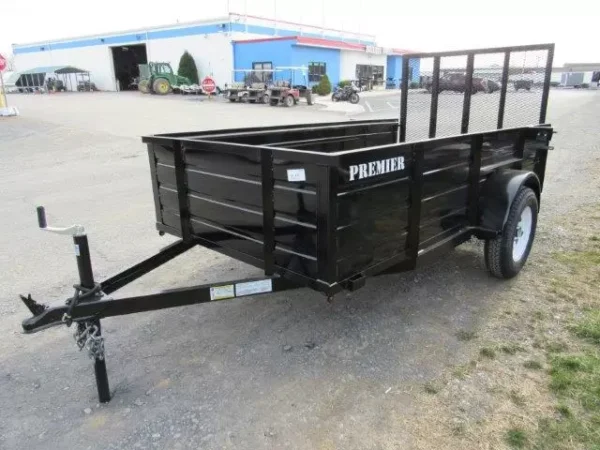 Premier 5 x 10 Landscape Utility Trailer – Steel Sides - Image 3