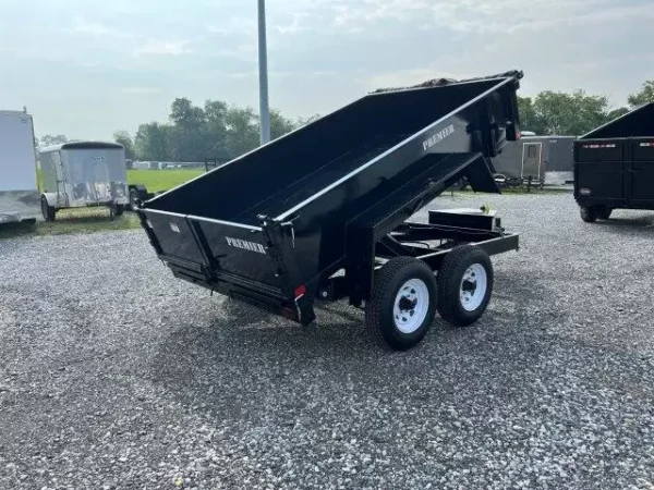Premier 6 x 10 Low Profile Dump Trailer Ladder Ramps - Image 6