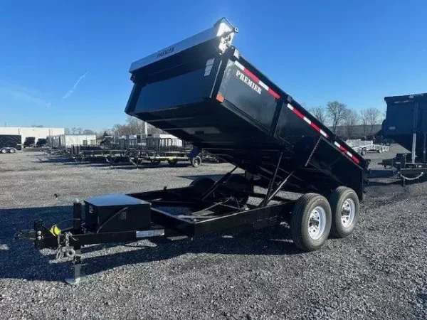 Premier 7 x 12 Low Profile Dump Trailer 12000 lb GVW - Image 2
