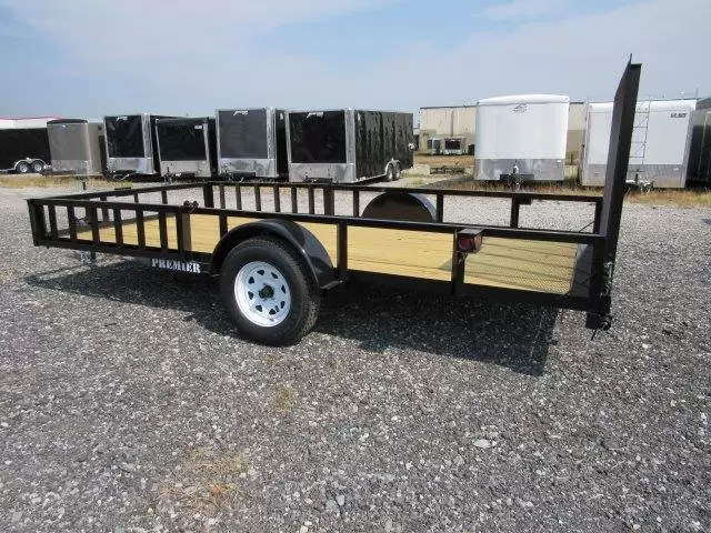 Premier-7x14-ATV-Trailer-Removable-Side-Ramps-1-2.webp Premier 7 x 14 Landscape Utility Trailer – Removable Side ATV Ramps - Image 2