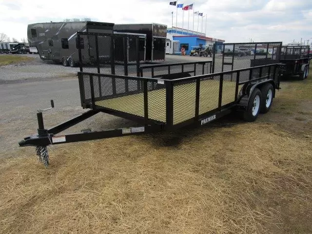 Premier-7x16-Landscape-Utility-Trailer-Mesh-Sides-ATV-Gate-2-1.webp Premier 7 x 16 Landscape Utility Trailer – Mesh Sides & ATV Ramp - Image 3