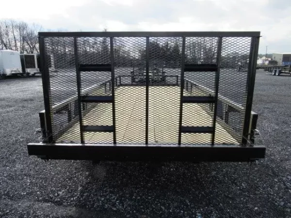 Premier 7 x 24 Landscape Utility Trailer – Rear Ramp Gate - Image 6