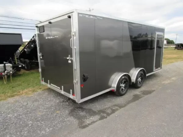 Sno Pro 7.5 x 18 Drive On/Off Snowmobile Trailer – All Aluminum - Image 7