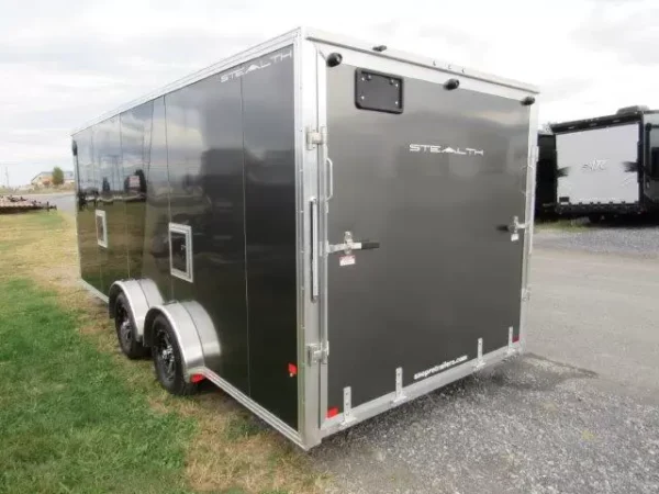Sno Pro 7.5 x 18 Drive On/Off Snowmobile Trailer – All Aluminum - Image 8