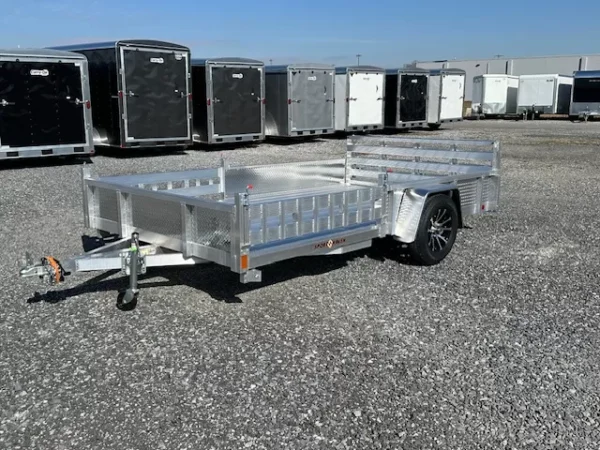 Sport Haven 7×12 Aluminum Utility Trailer – ATV Ramps - Image 5