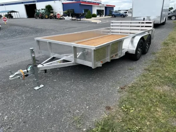 Sport Haven 7×14 Aluminum Utility Trailer – Aluminum Wheels - Image 2