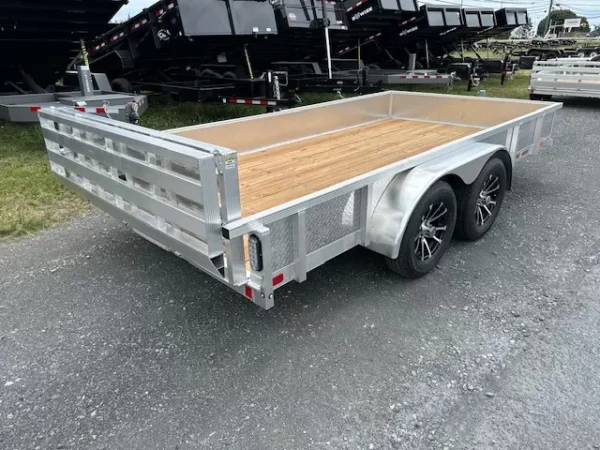 Sport Haven 7×14 Aluminum Utility Trailer – Aluminum Wheels - Image 4