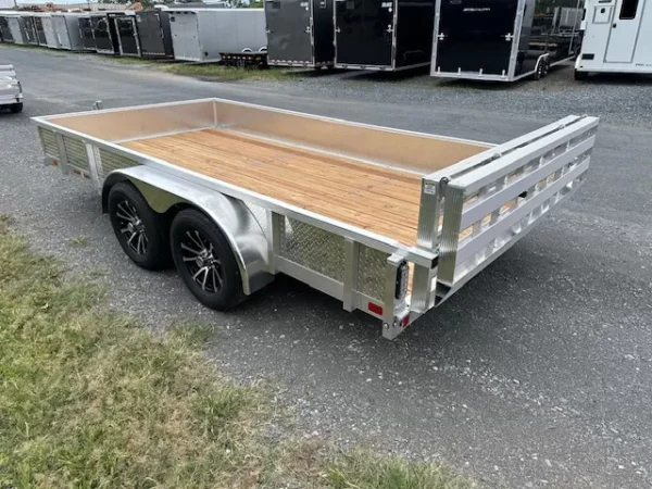 Sport Haven 7×14 Aluminum Utility Trailer – Aluminum Wheels - Image 5