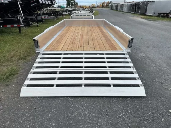 Sport Haven 7×14 Aluminum Utility Trailer – Aluminum Wheels - Image 6