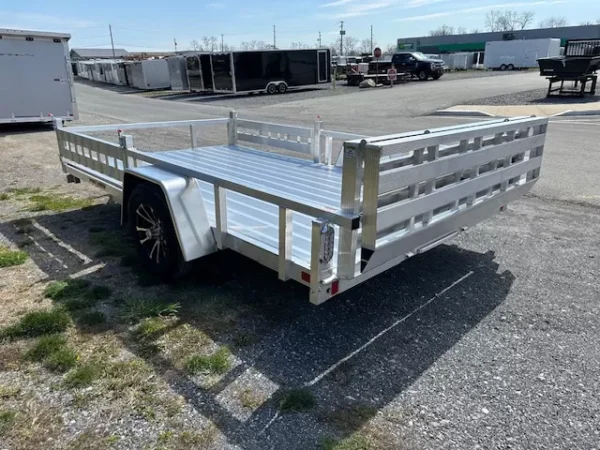 Sport Haven 7×12 Aluminum Utility Trailer – Side ATV Ramps - Image 3