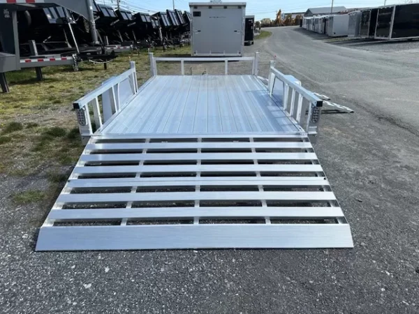 Sport Haven 7×12 Aluminum Utility Trailer – Side ATV Ramps - Image 5