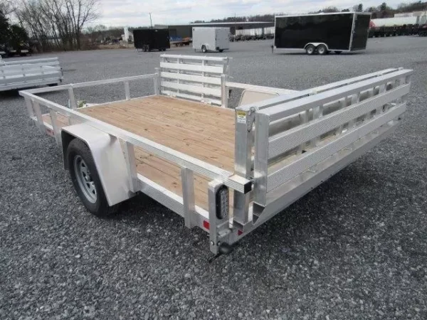Sport Haven 7×12 Aluminum Utility Trailer – Side ATV Gate - Image 2