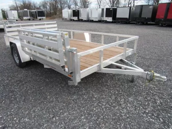 Sport Haven 7×12 Aluminum Utility Trailer – Side ATV Gate - Image 4