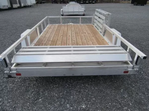 Sport Haven 7×12 Aluminum Utility Trailer – Side ATV Gate - Image 6