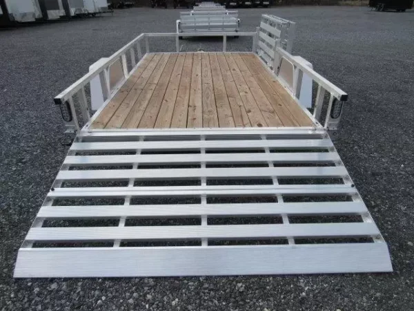 Sport Haven 7×12 Aluminum Utility Trailer – Side ATV Gate - Image 7