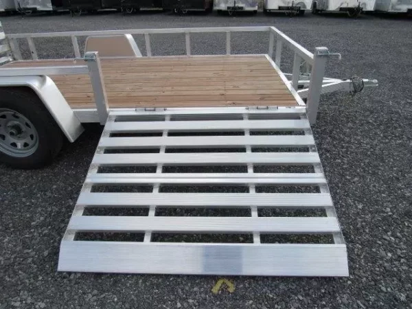 Sport Haven 7×12 Aluminum Utility Trailer – Side ATV Gate - Image 8