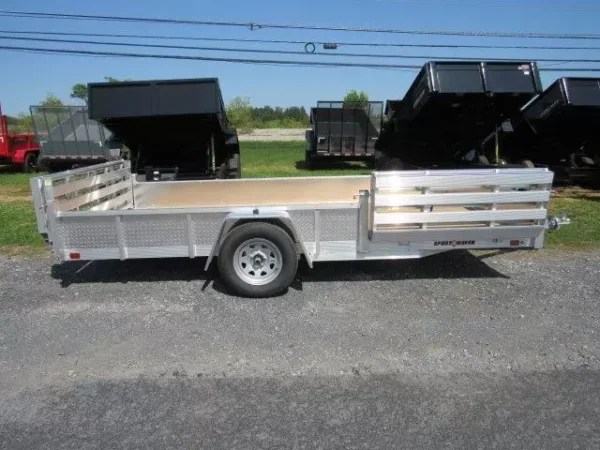 Sport Haven 7×14 Aluminum Utility Trailer – ATP Sides & ATV Gate - Image 3