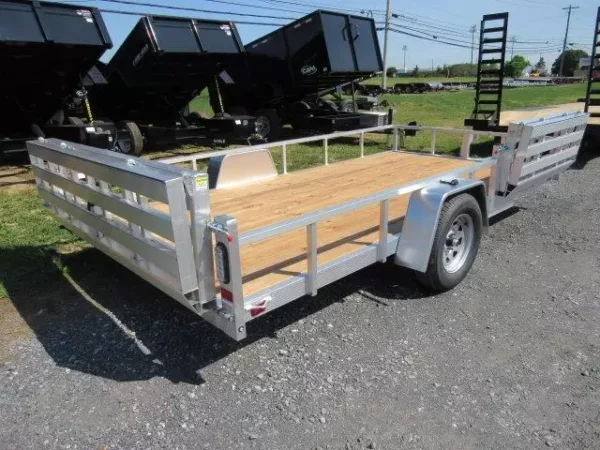 Sport Haven 7×14 Aluminum Utility Trailer – Side ATV Gate - Image 3