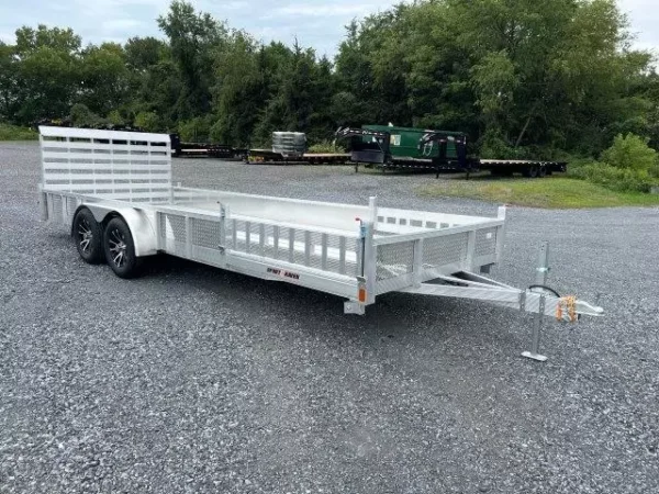 Sport Haven 7×20 Aluminum Utility Trailer ATV Ramps