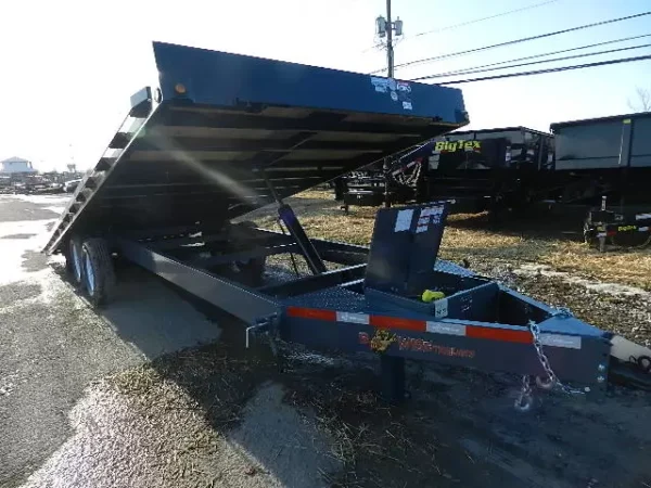BWise 8 x 22 Deckover Equipment Trailer Power Tilt - Image 6