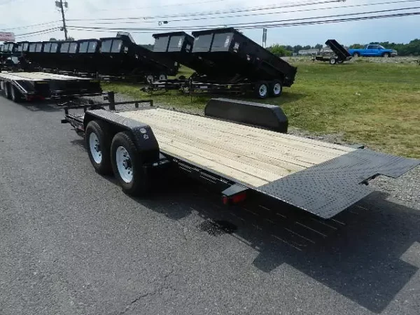 Big Tex 7 x 18 Full Tilt Equipment Trailer Removable Fenders - Image 3