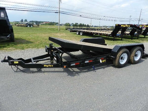 Big Tex 7 x 18 Full Tilt Equipment Trailer Removable Fenders - Image 4