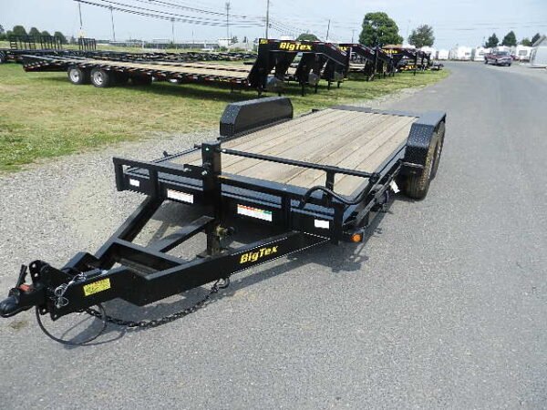 Big Tex 7 x 18 Full Tilt Equipment Trailer Removable Fenders - Image 5
