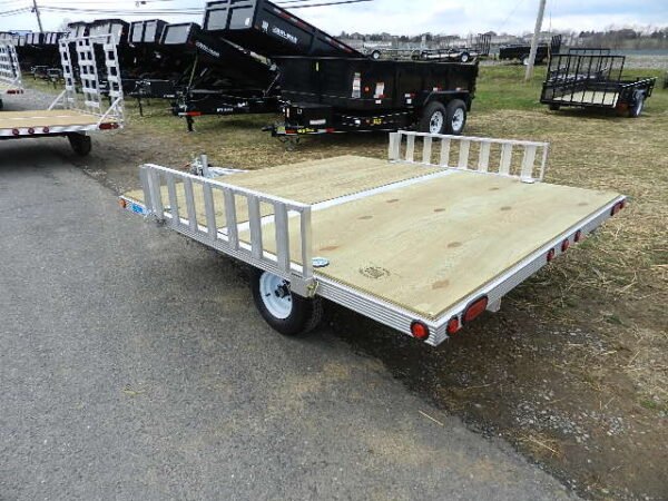 Cargo Pro 8 x 9 Aluminum (2) Place ATV Trailer – Aluminum Ramps - Image 8
