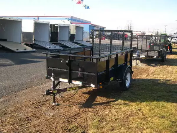 Big Tex 5 x 8 Landscape Utility Trailer – 2′ Steel Sides - Image 3