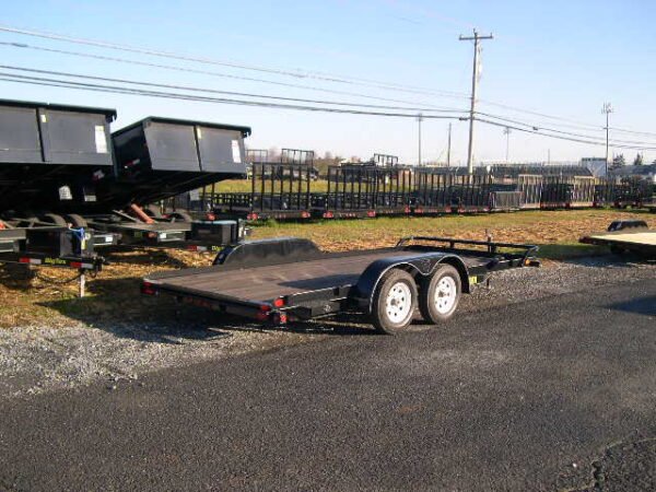 Big Tex 7 x 16 Open Car Trailer – Removable Fenders - Image 4