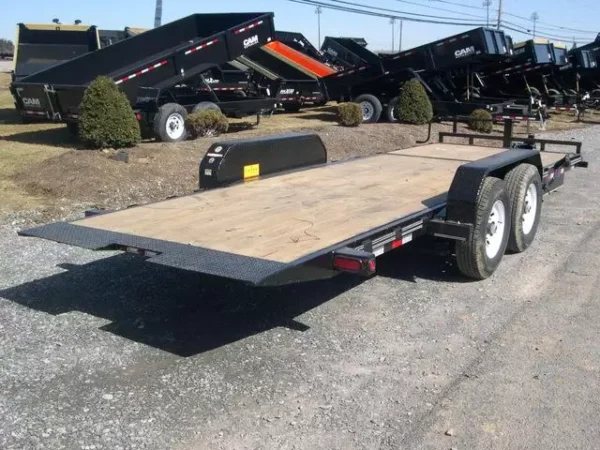 Big Tex 7 x 22 Equipment Trailer Split Tilt Deck - Image 4