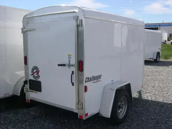 Homesteader 5 x 8 Enclosed Cargo Trailer Single Rear Door - Image 4