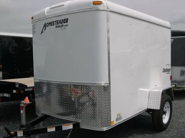 Homesteader 5 x 8 Enclosed Cargo Trailer Single Rear Door - Image 8