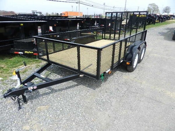Carry On 6 x 12 Landscape Utility Trailer – High Mesh Sides