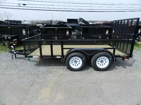 Carry On 6 x 12 Landscape Utility Trailer – High Mesh Sides - Image 4