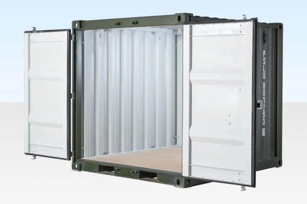 8ft one trip shipping container green (ral 6007) 8ft one trip shipping container green (ral 6007)
